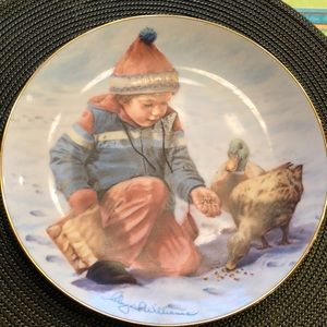 “Handful of Love” plate. From Hamilton Collection